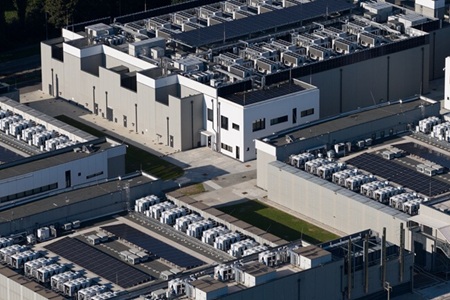 AI Data Center powered by precision-machined components